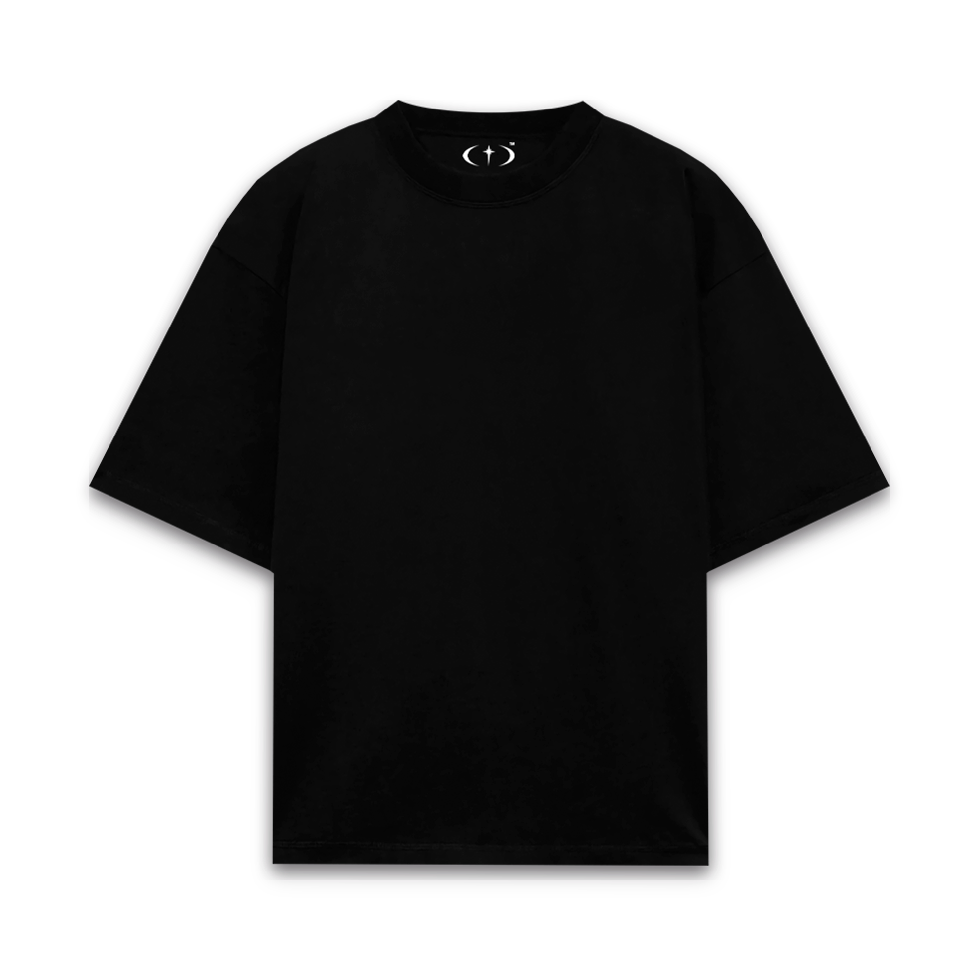 Oversized T-Shirt "Essential/Basica" Negra 220 GSM