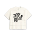 Yoko Black Hueso Crop Tee