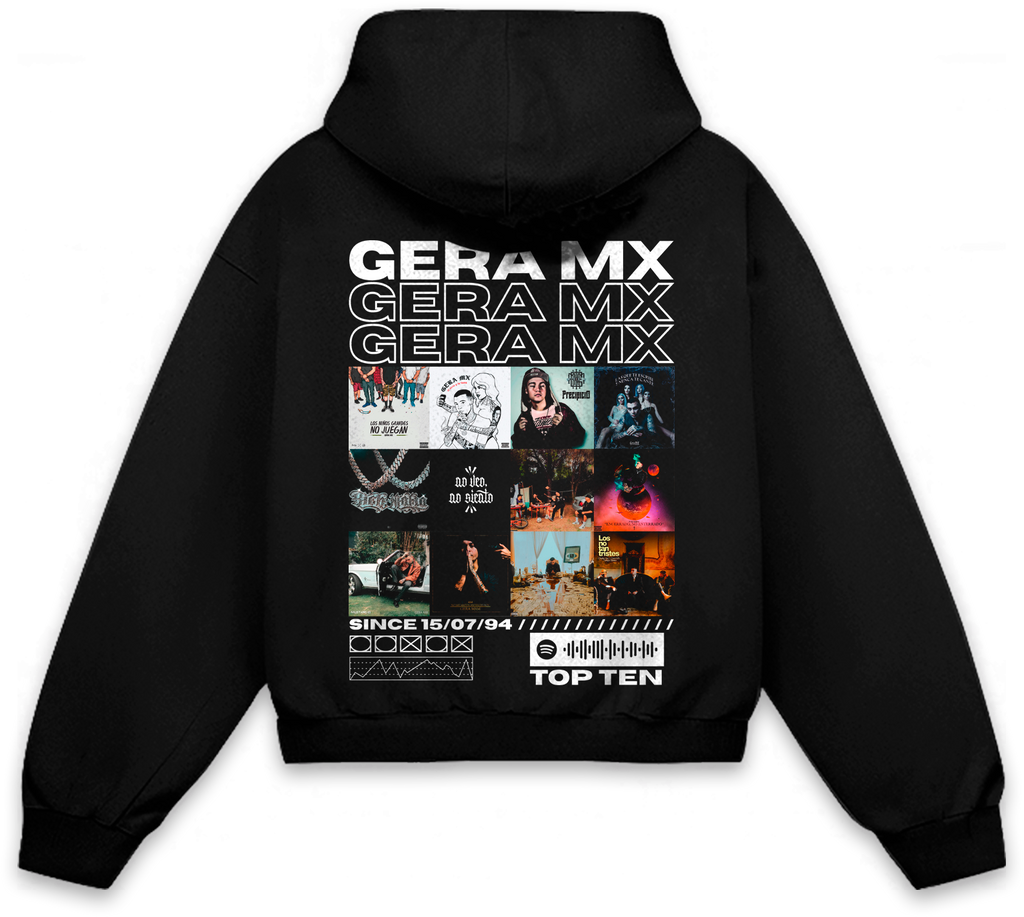 Gera MX Álbumes Hoodie Oversized
