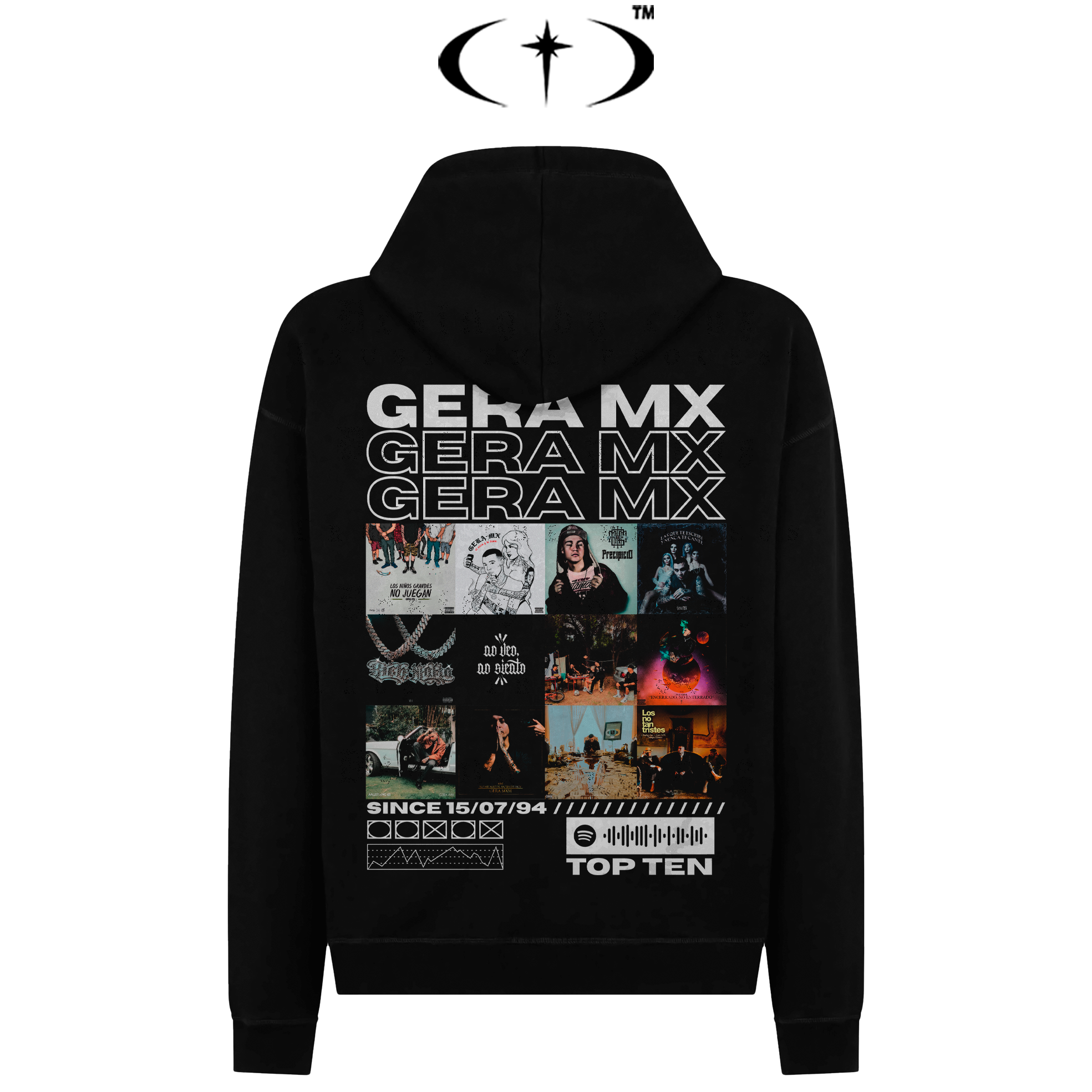Gera MX Álbumes Regular Fit Hoodie