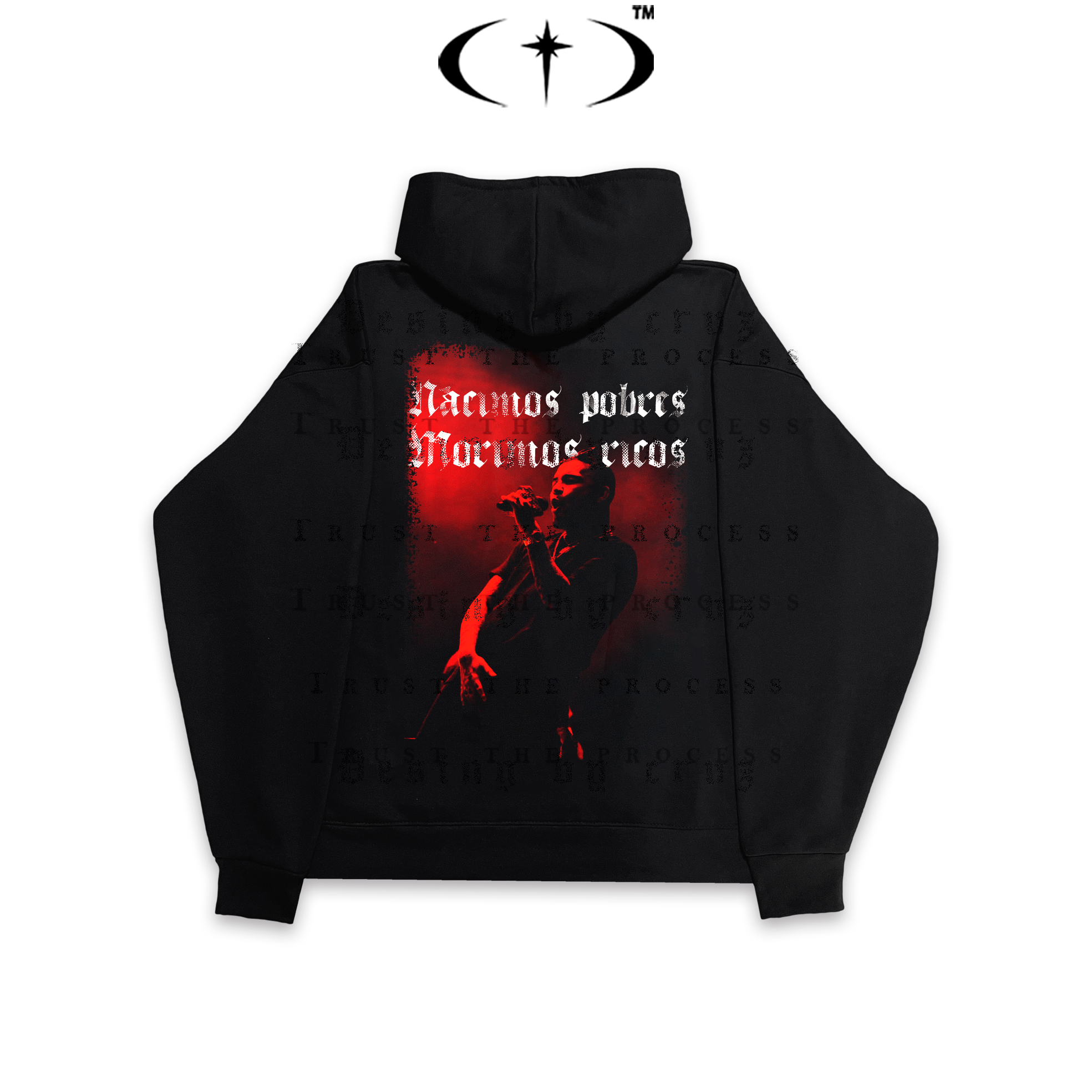 Nacimos pobres, morimos ricos Hoodie Oversized