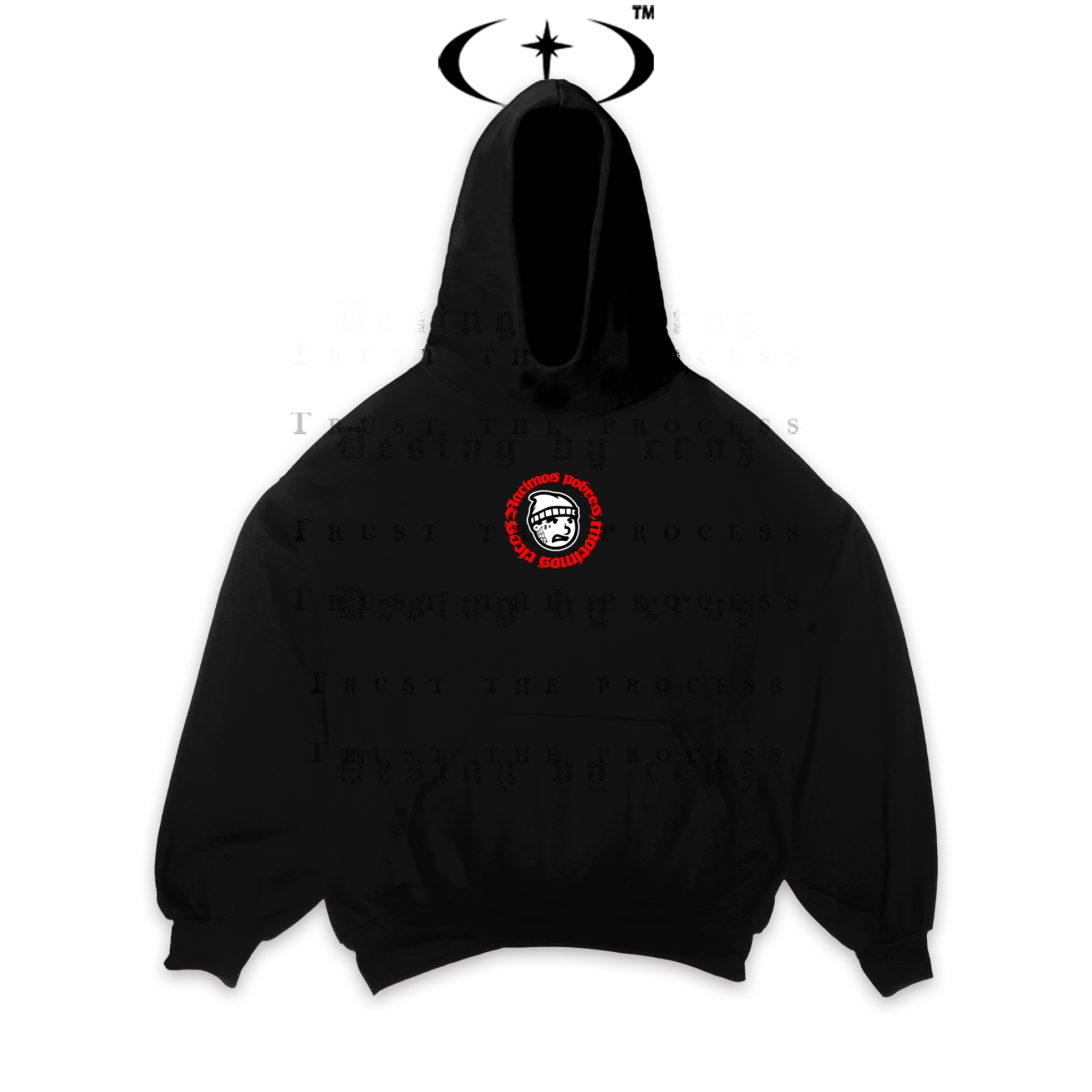 Nacimos pobres, morimos ricos Hoodie Oversized