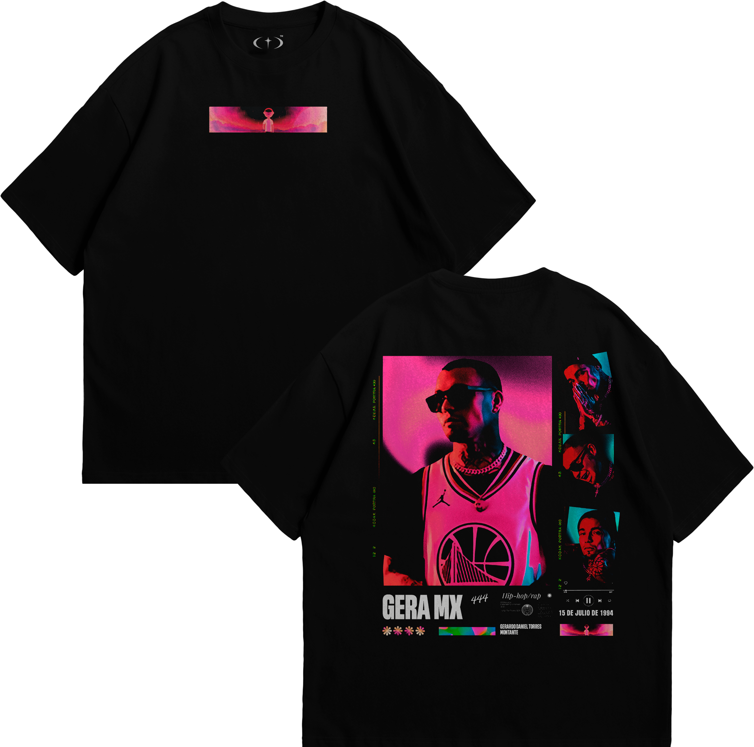 Gera Morado Playera Económica