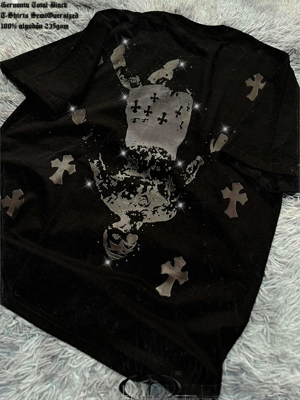 Gervonta T-Shirt Total Black Crystals