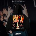 Rels B Red Hoodie Oversized