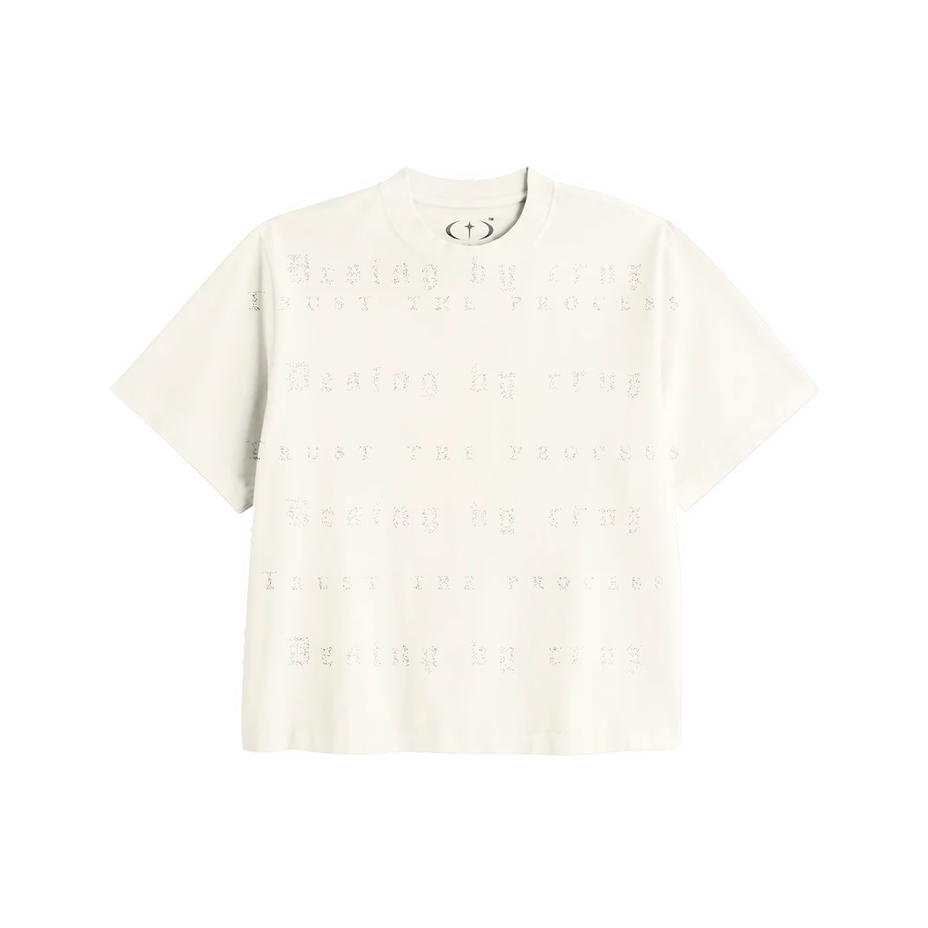 Hueso Crop Tee 250 GSM