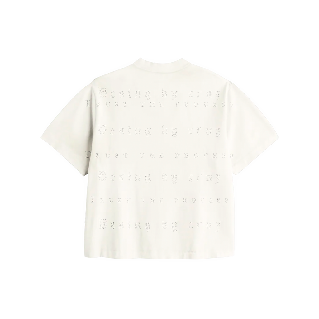 Hueso Crop Tee 250 GSM