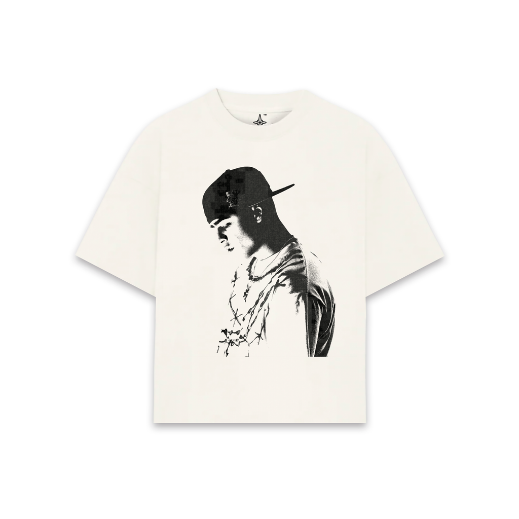 Adán Cruz Face Hueso T-Shirt