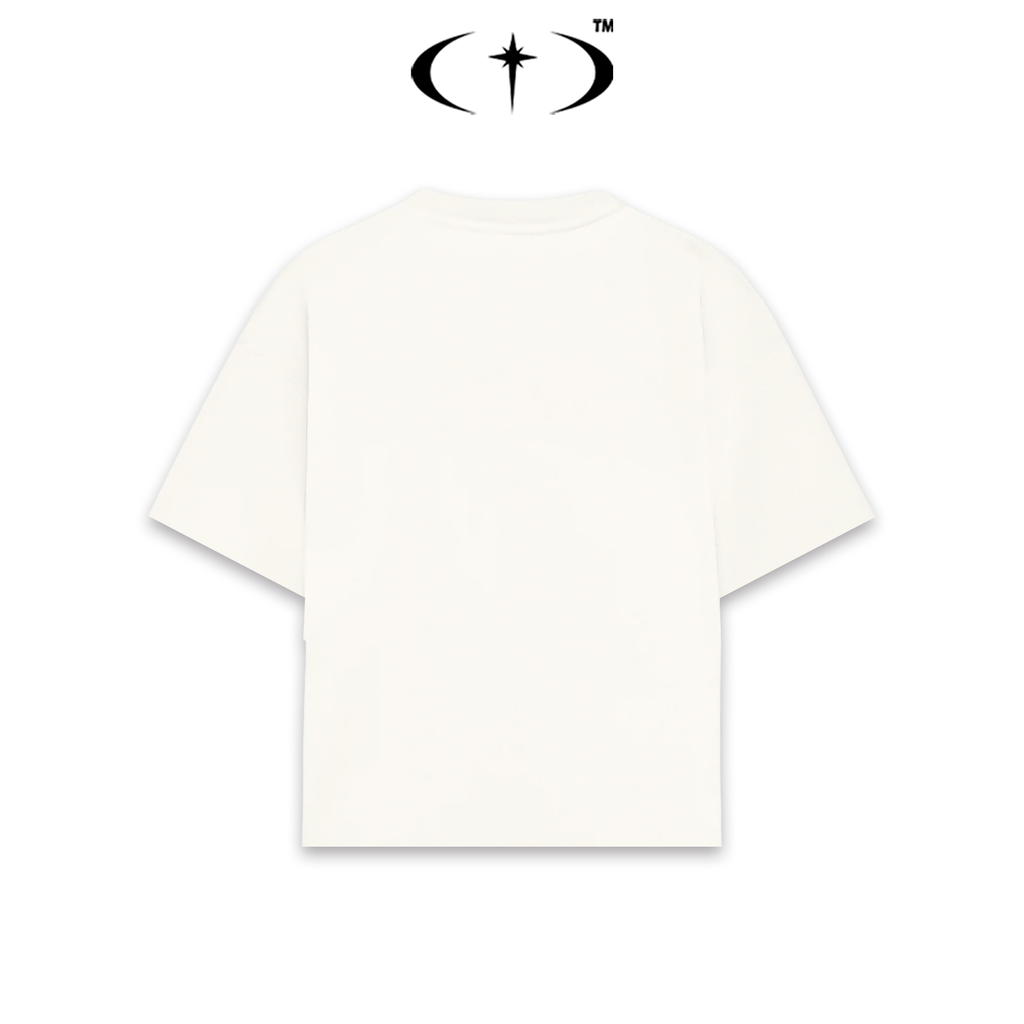 Semioversized T-Shirt Hueso 240 GSM