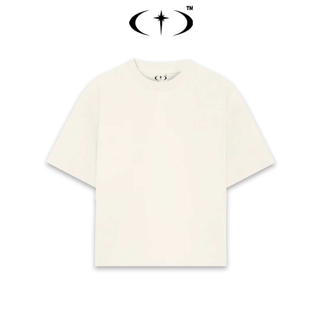 Semioversized T-Shirt Hueso 240 GSM