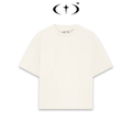 Semioversized T-Shirt Hueso 250 GSM