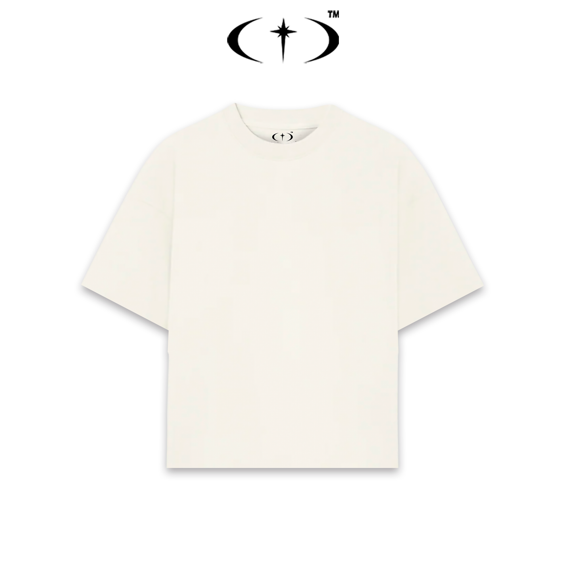 Semioversized T-Shirt Hueso 240 GSM