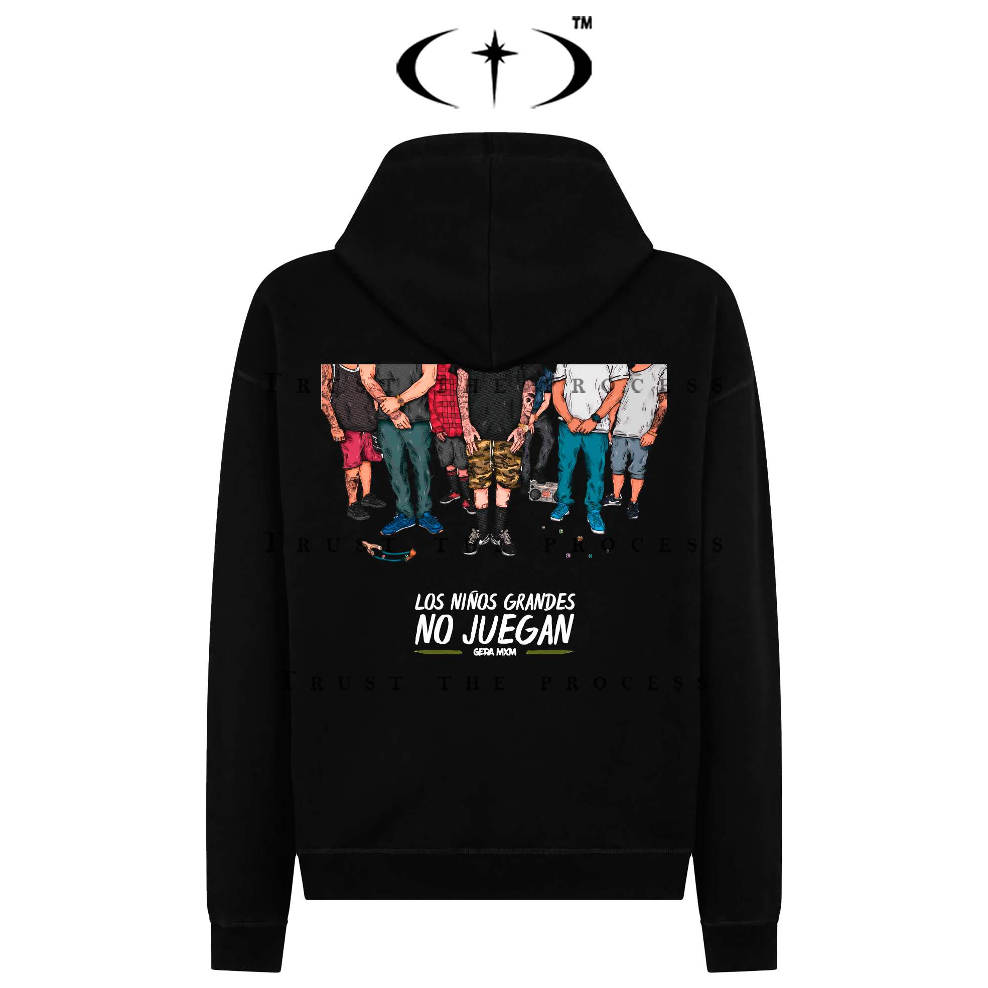Los niños grandes no juegan Hoodie Regular Fit