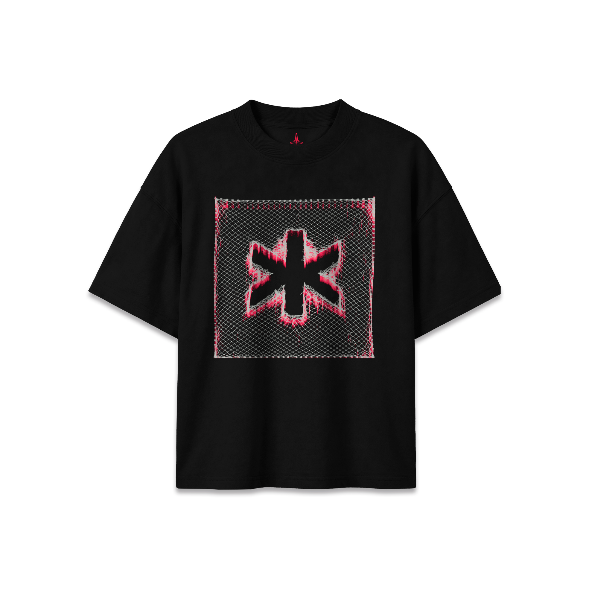 MALASNOTICIAS. Cherry Black T-Shirt