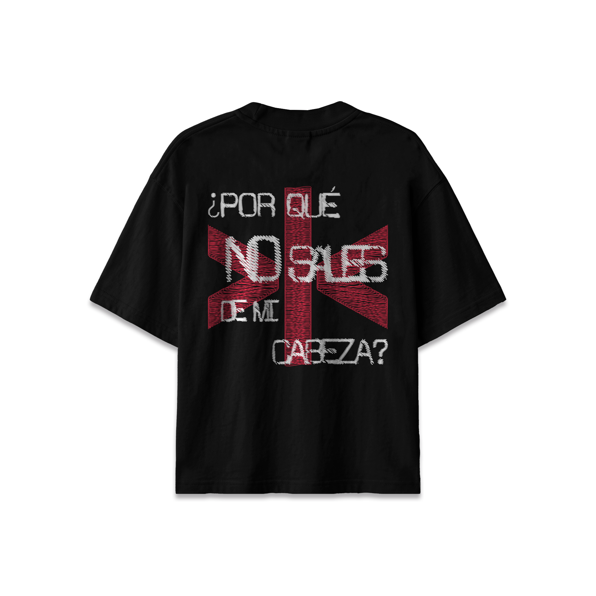MALASNOTICIAS. Cherry Black T-Shirt