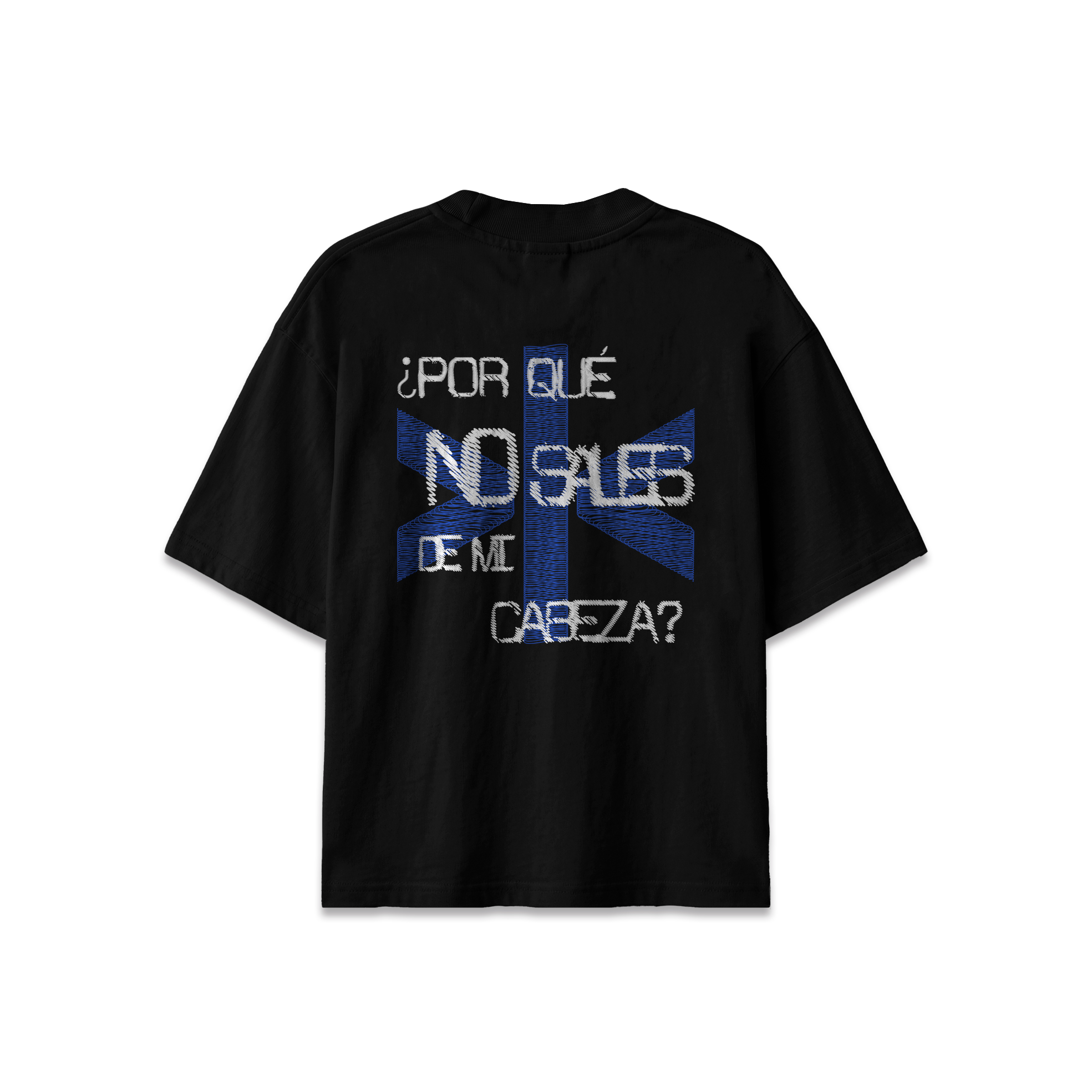 MALASNOTICIAS. Black T-Shirt