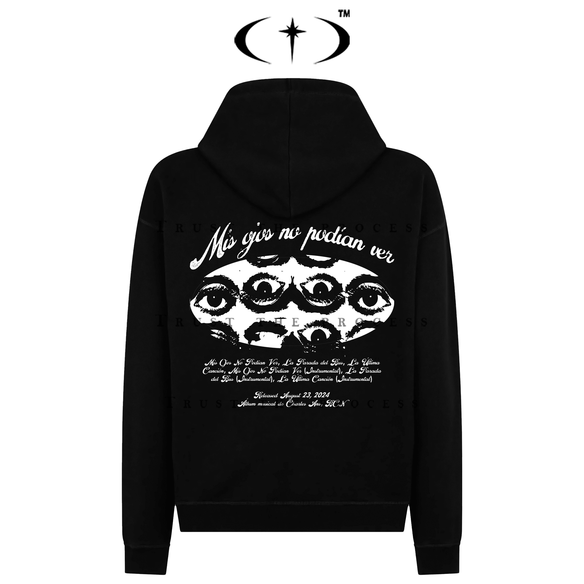 Mis ojos texto eyes Hoodie Regular Fit