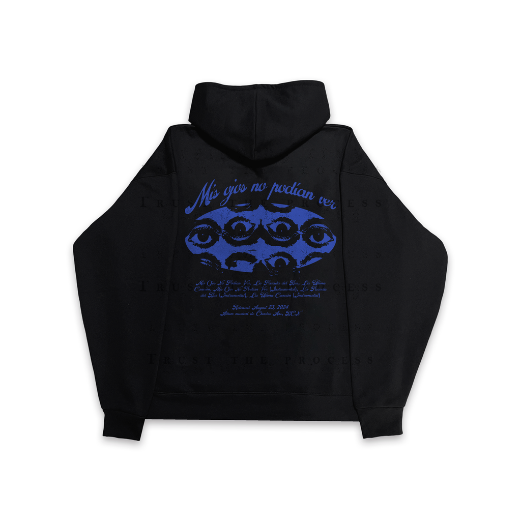 Mis ojos blue Hoodie Oversized