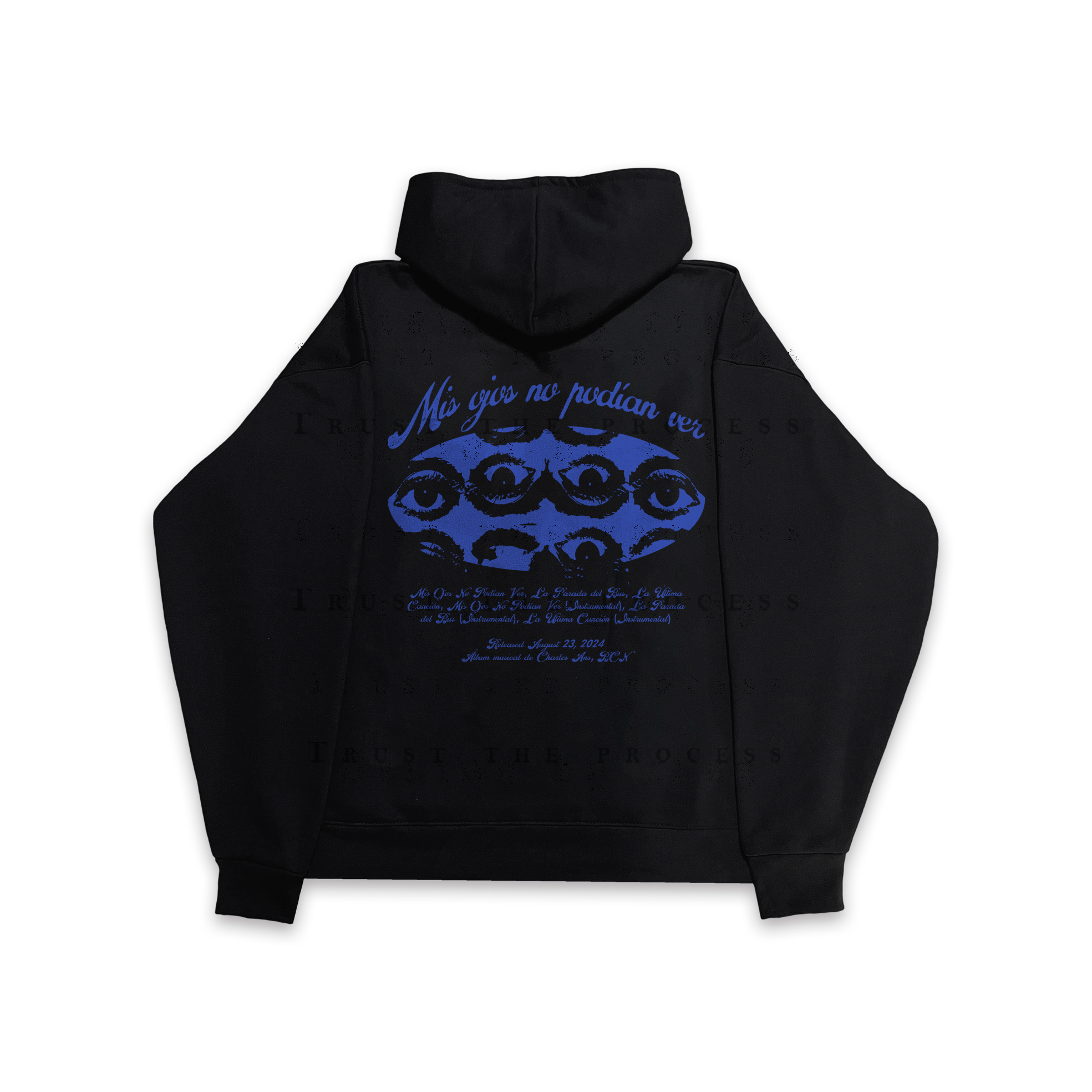 Mis ojos blue Hoodie Oversized