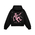 Muratravis Pink Crystals Hoodie Oversized