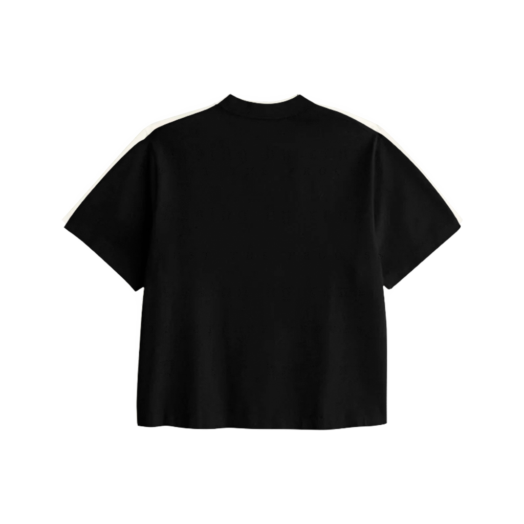 Negra Crop Tee 250 GSM