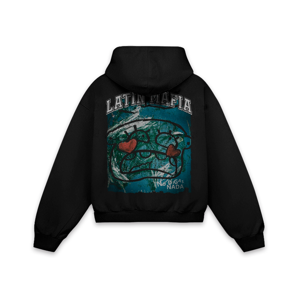 No digas nada Hoodie Vantablack