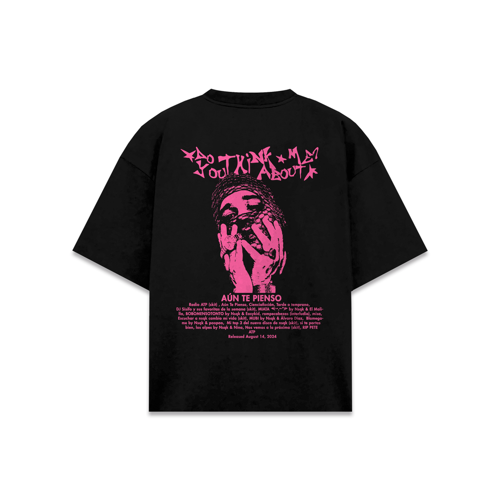 Nsqk ATP Pink Black T-Shirt Essential