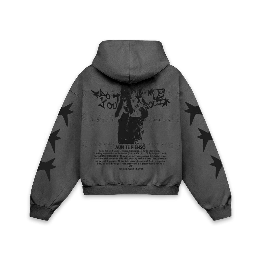 Nsqk mic Hoodie Gris Oxford