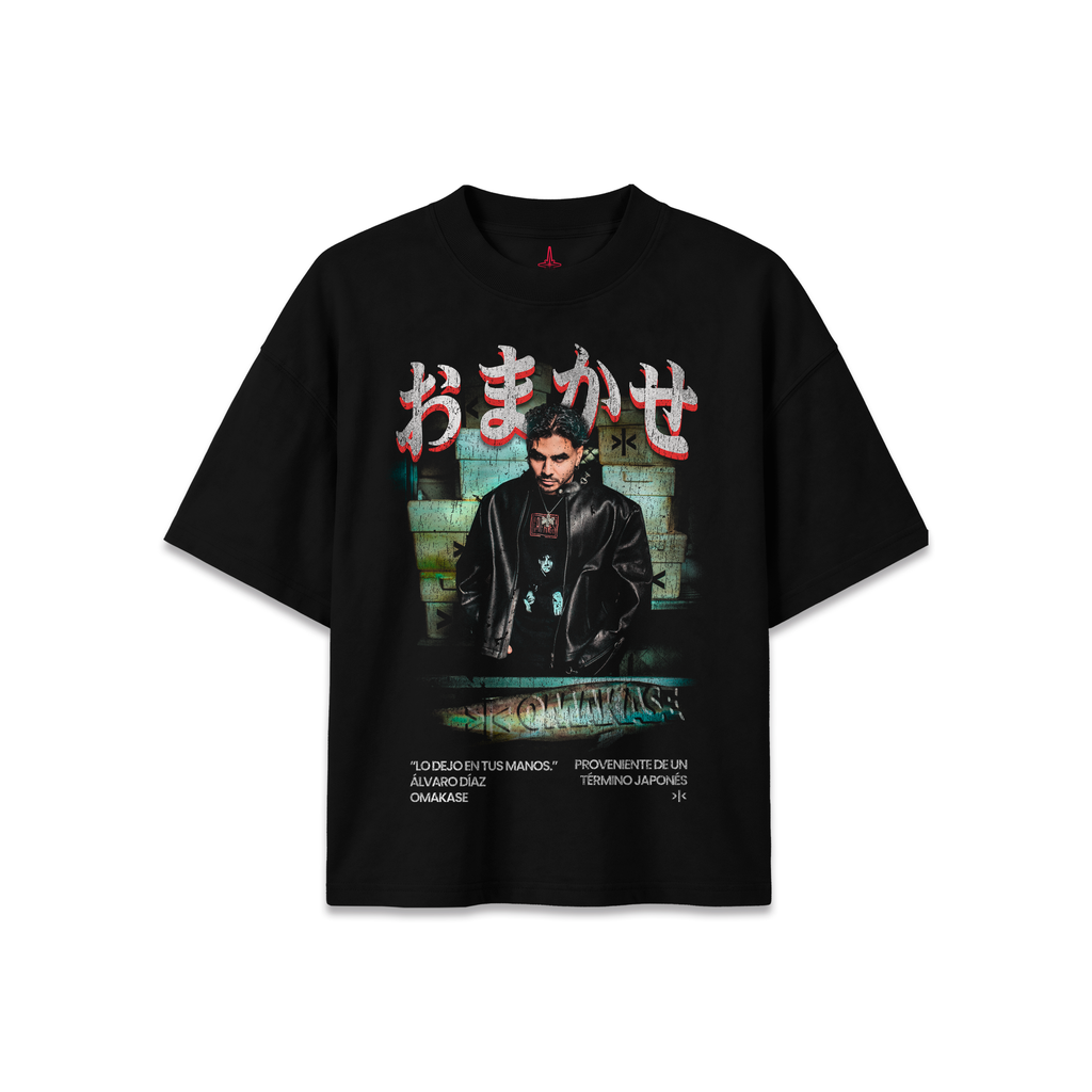 OMAKASE Face Premium Only Front T-Shirt
