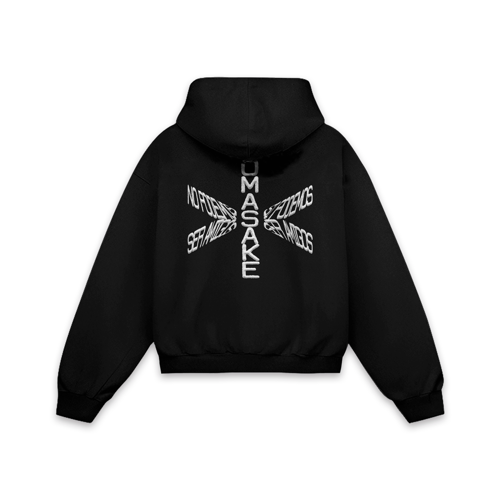 Omakase Letters Hoodie Vantablack