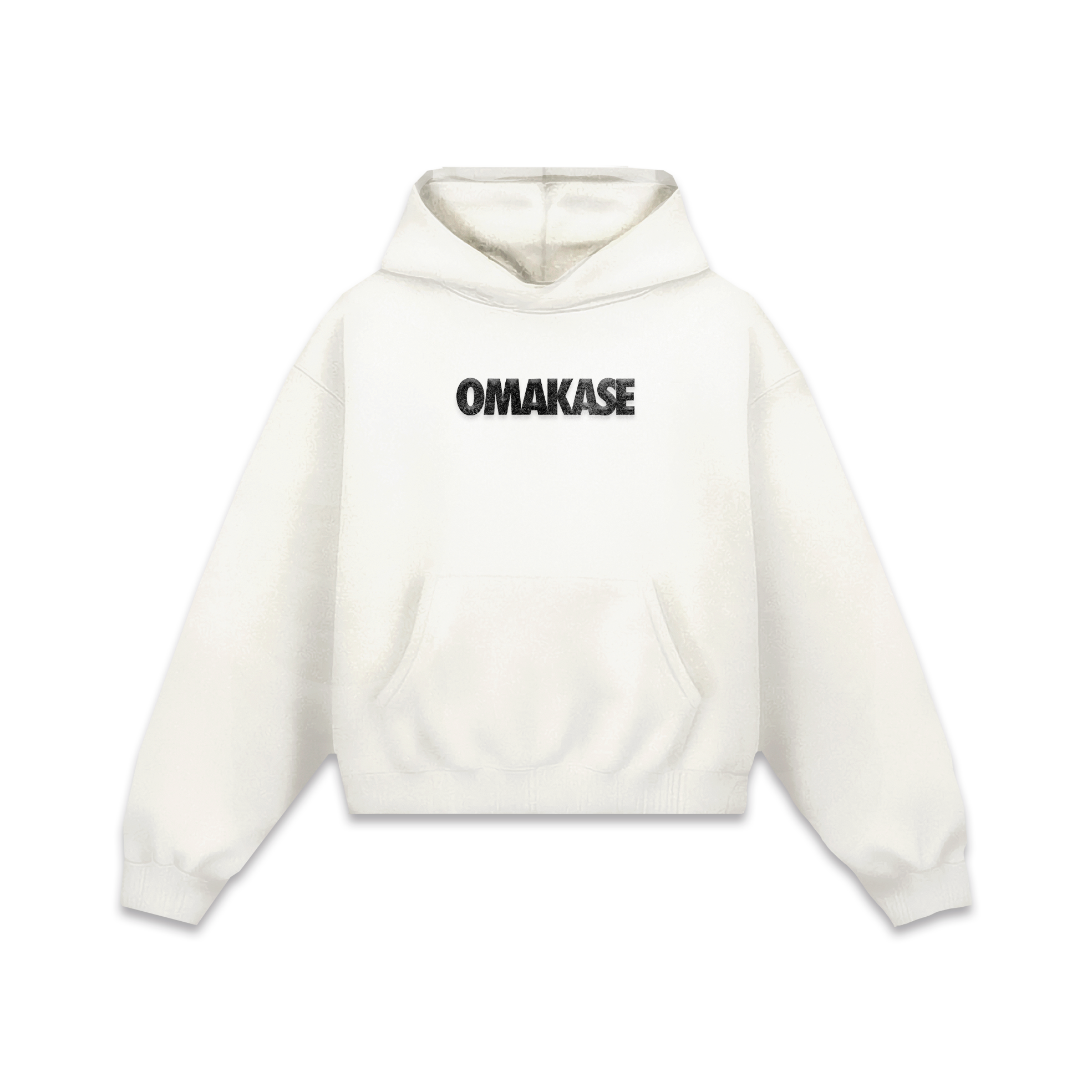 Omakase Puff Basic Hoodie Ivory