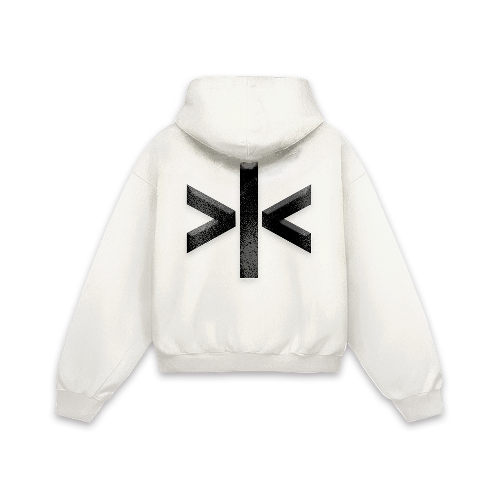 Omakase Puff Basic Hoodie Ivory
