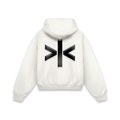 Omakase Puff Basic Hoodie Ivory