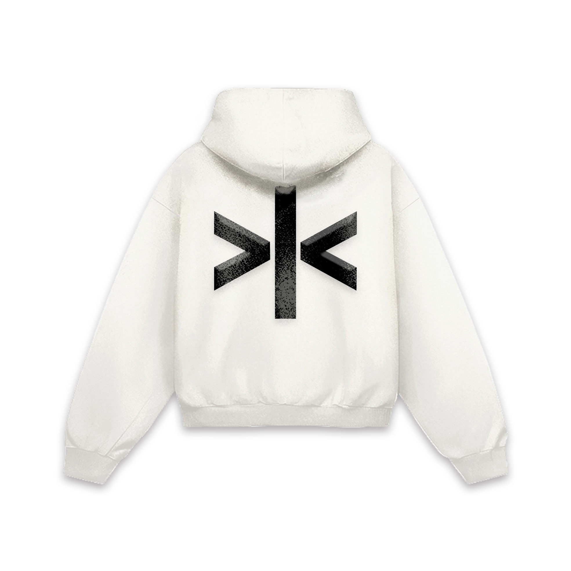 Omakase Puff Basic Hoodie Ivory