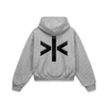 Omakase Puff Hoodie Gris Jaspe