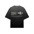 Omakase Text Sun Fade Black T-Shirt