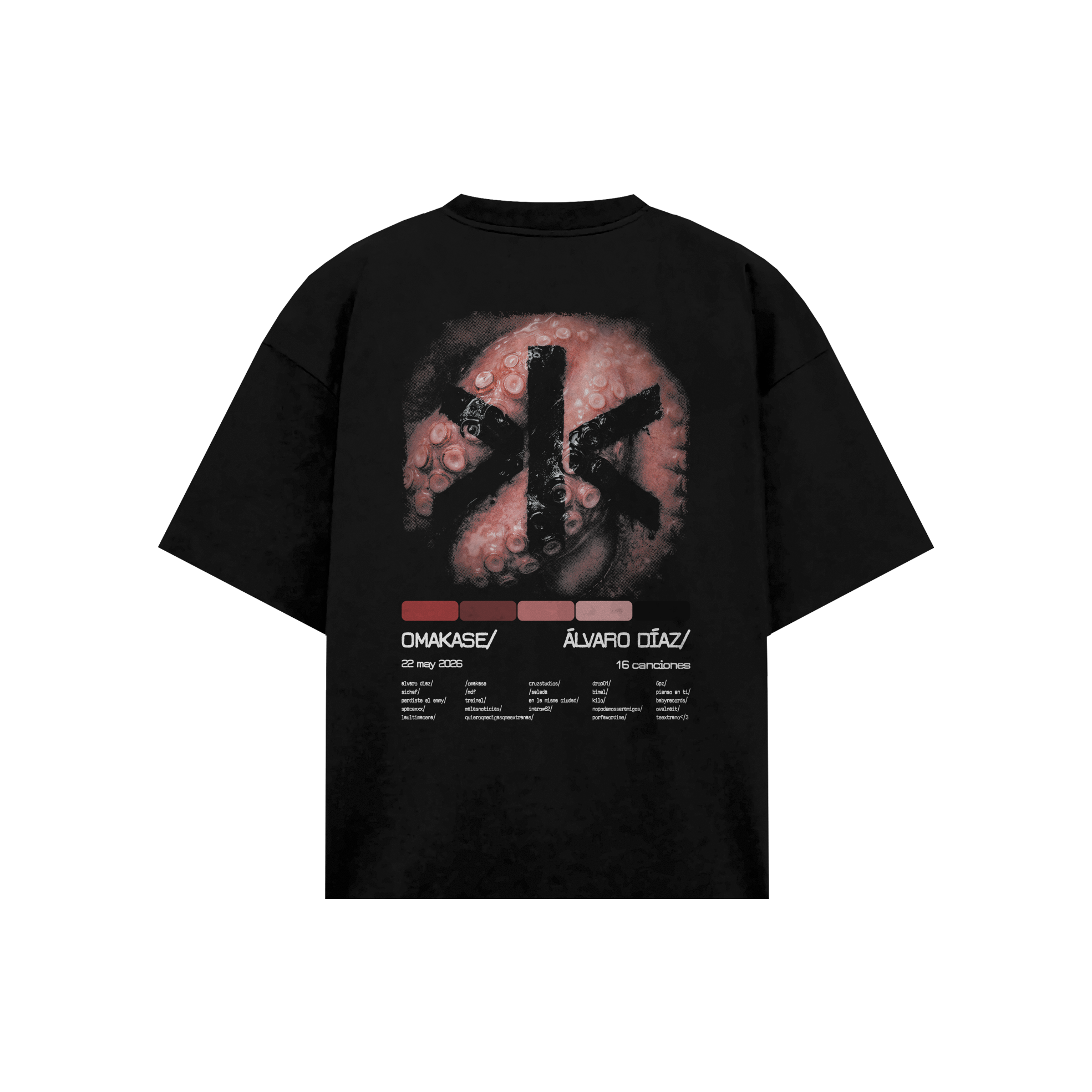 Omakase Portada Black T-Shirt Essential