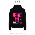 Gera Purple Hoodie Regular Fit