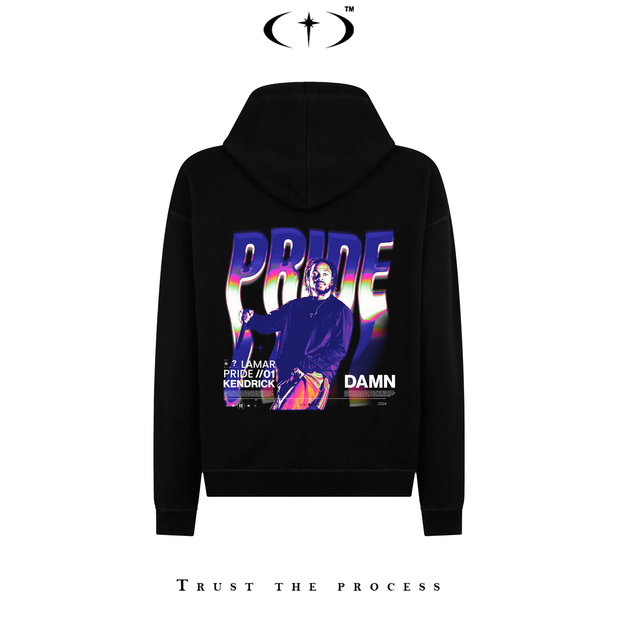 Kendrick Blue Hoodie Regular Fit
