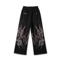Dark Savage Baggy Jogger Pants Black