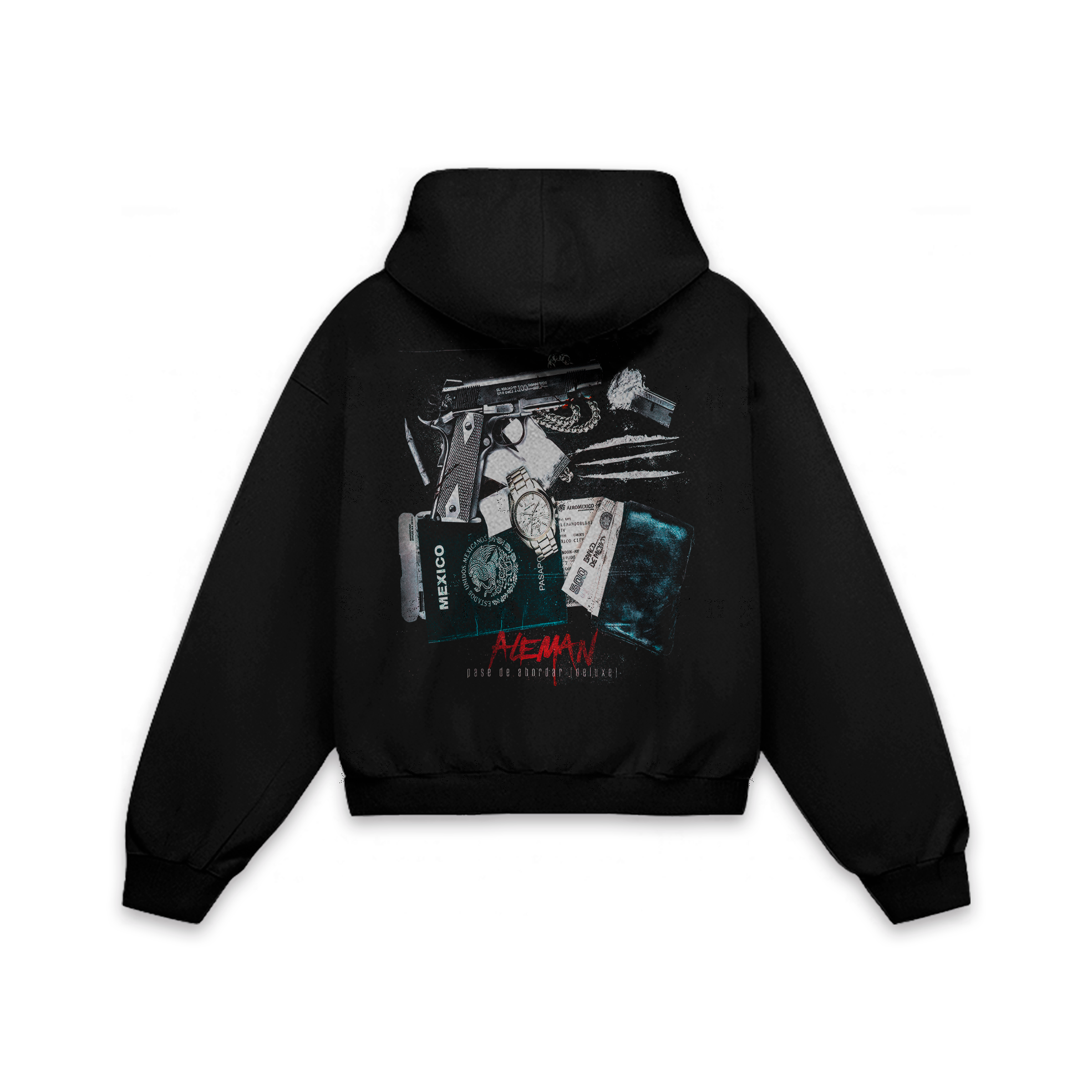 Pase de abordar Hoodie Vantablack