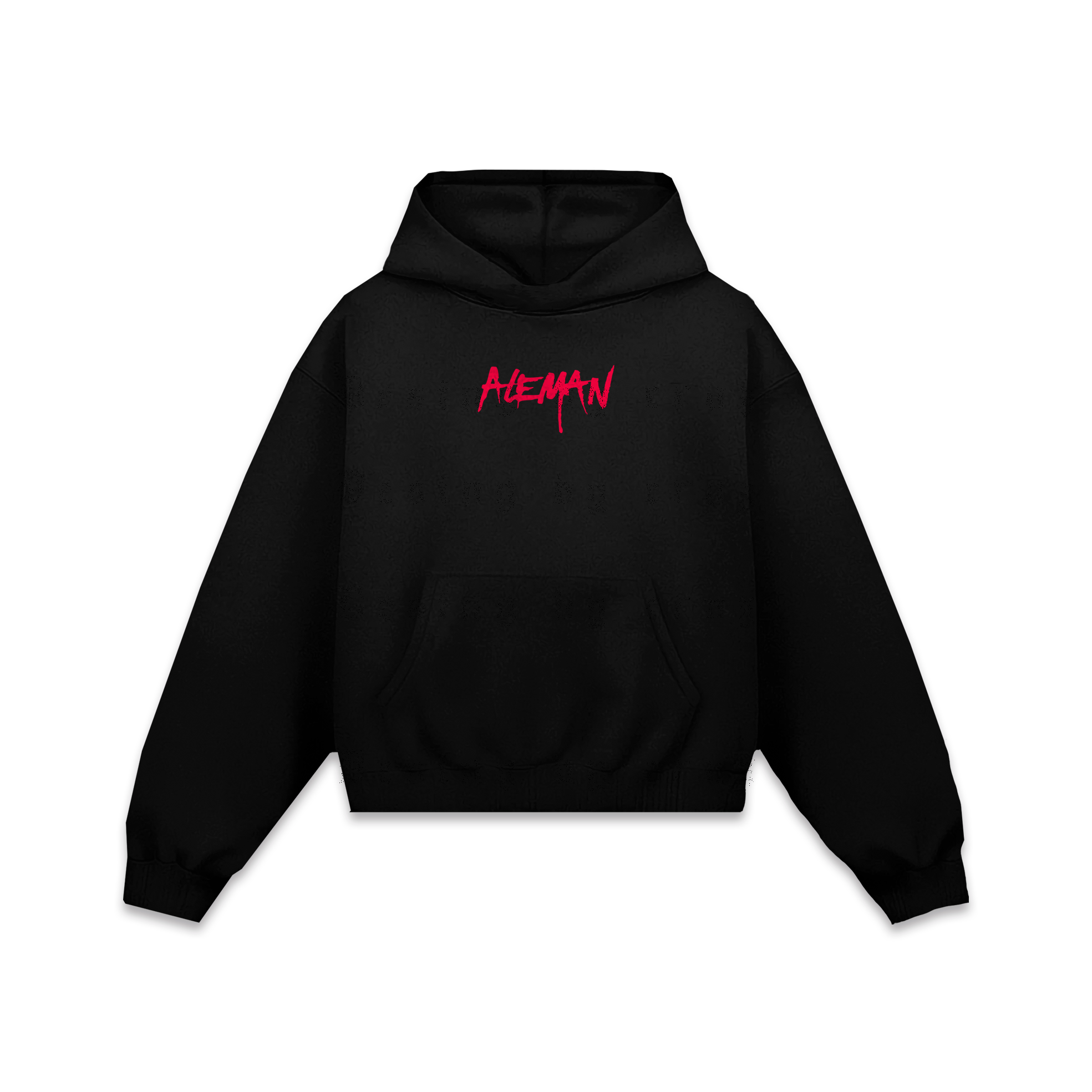 Pase de abordar Hoodie Vantablack