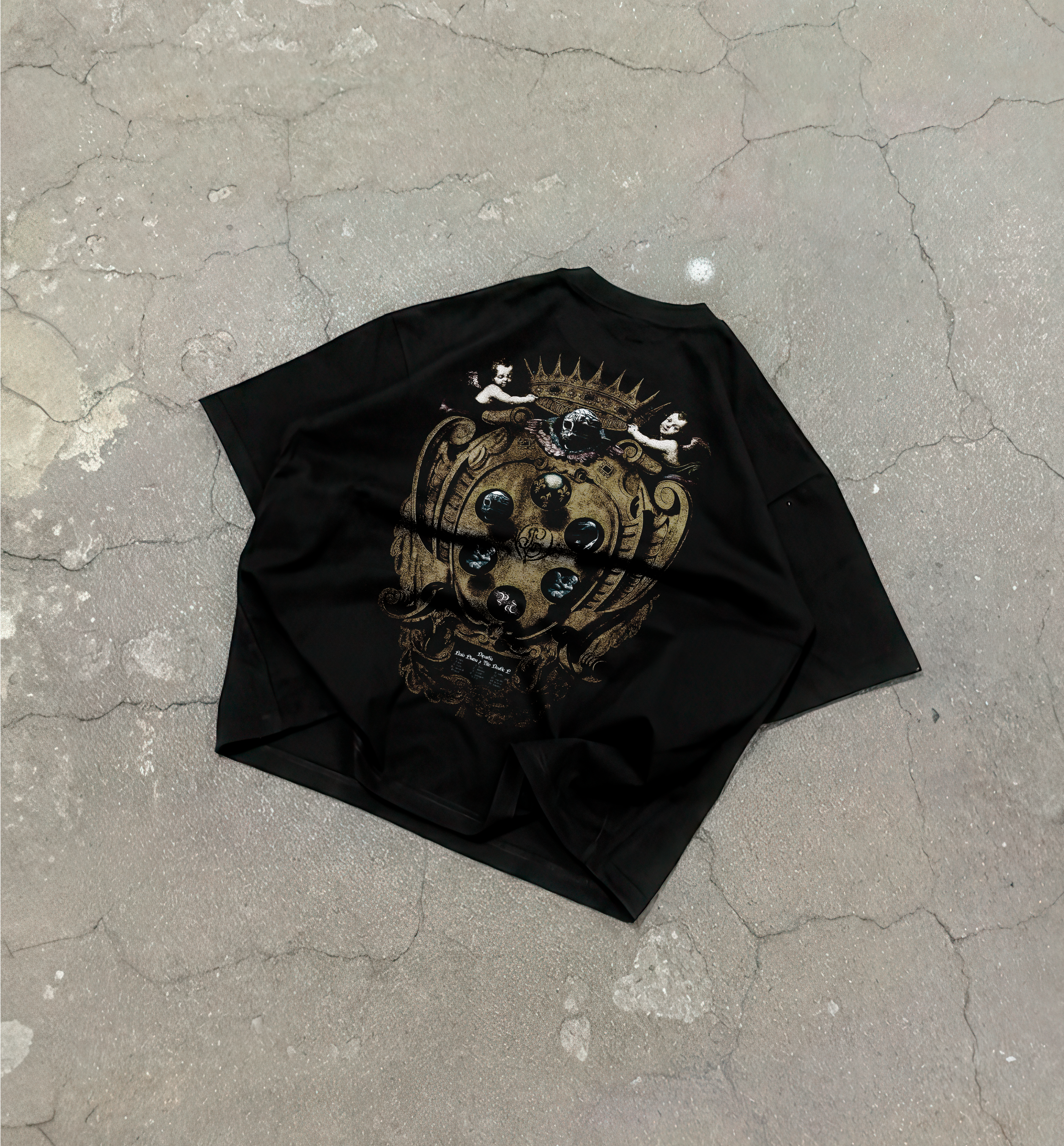 Dinastía shield Black T-Shirt