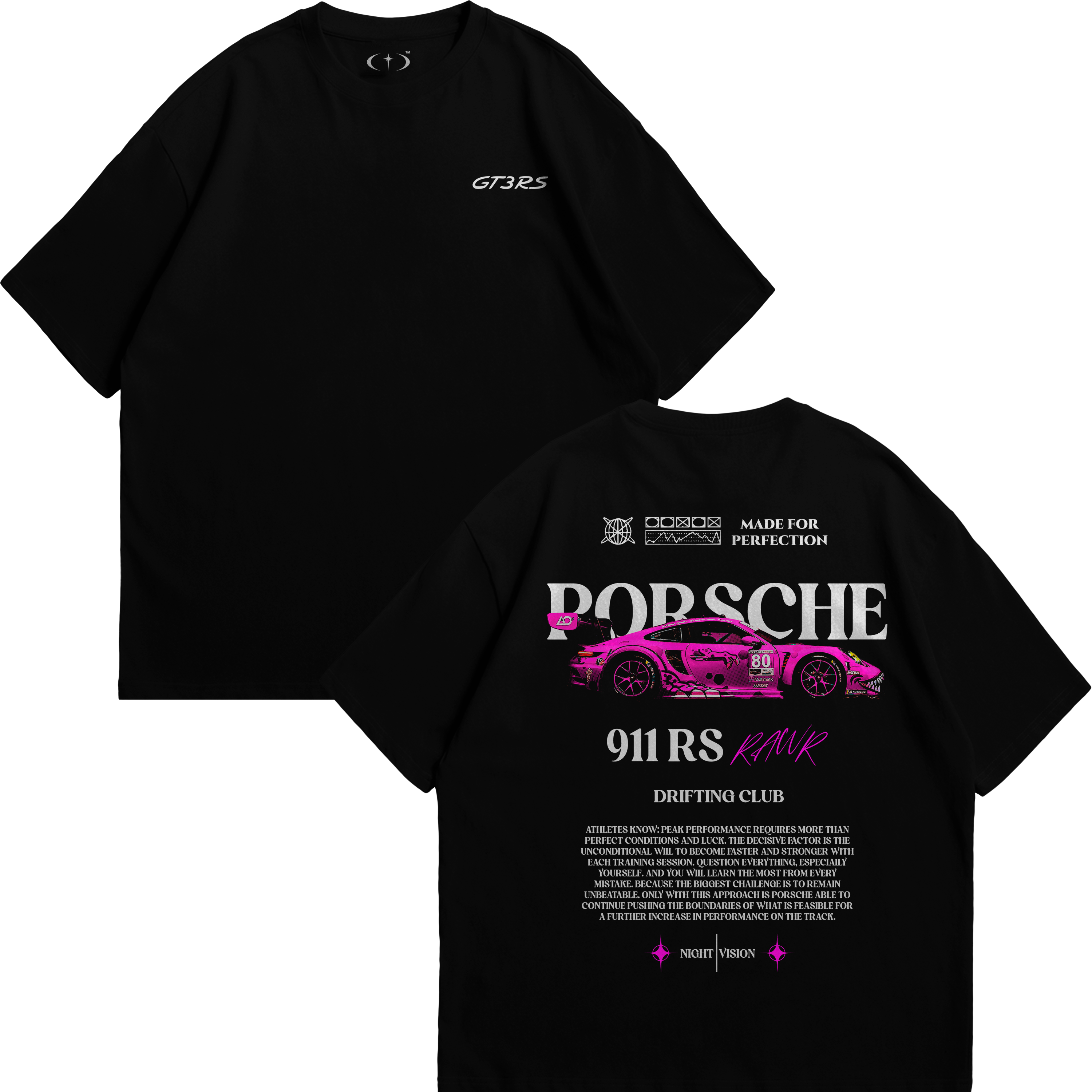 Porsche 911 RS Morado Playera Essential