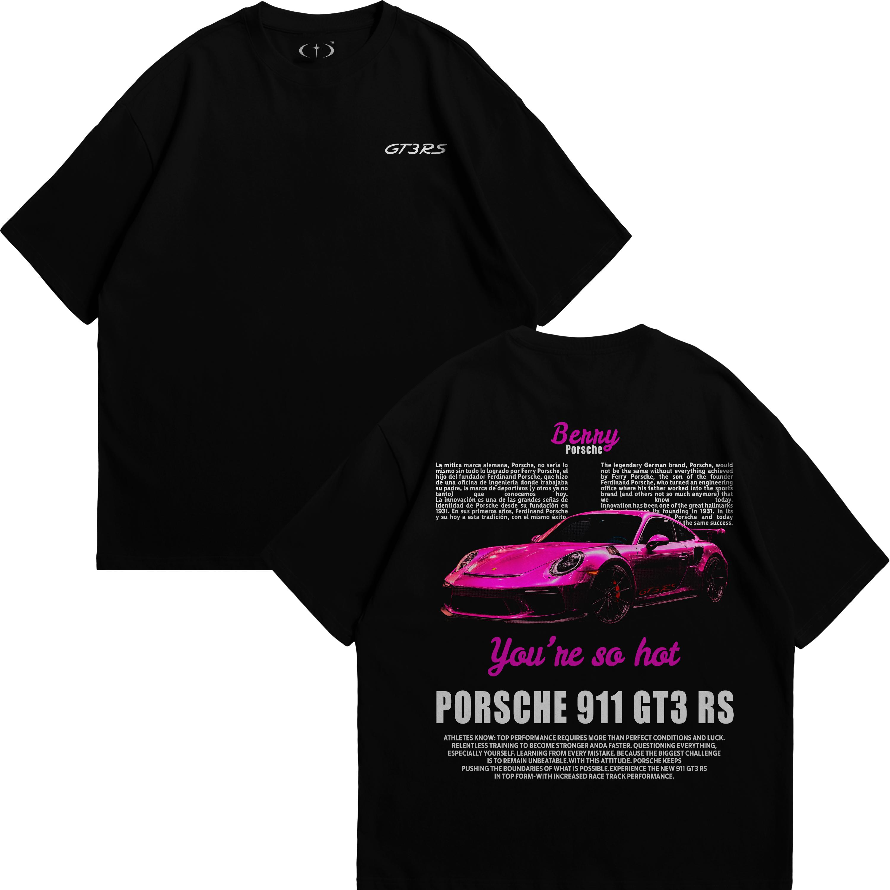 Porsche Morado Playera Essential