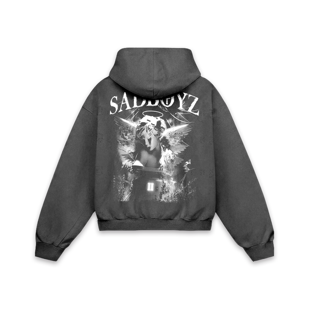 Sad Boyz 4 Life II Hoodie Gris Oxford