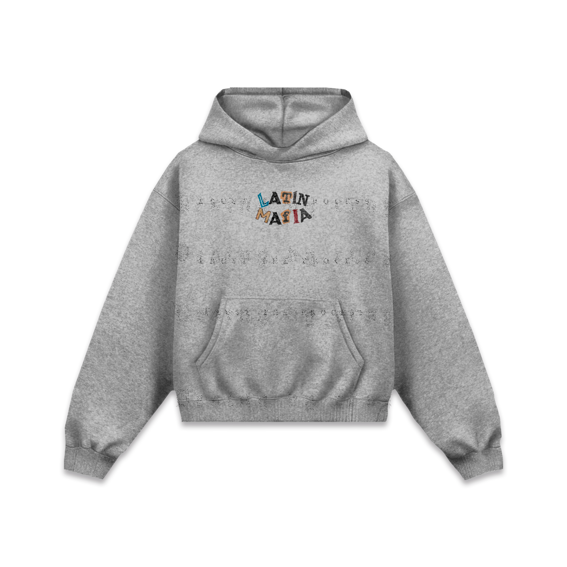 Se fue la luz Hoodie Gris Jaspe