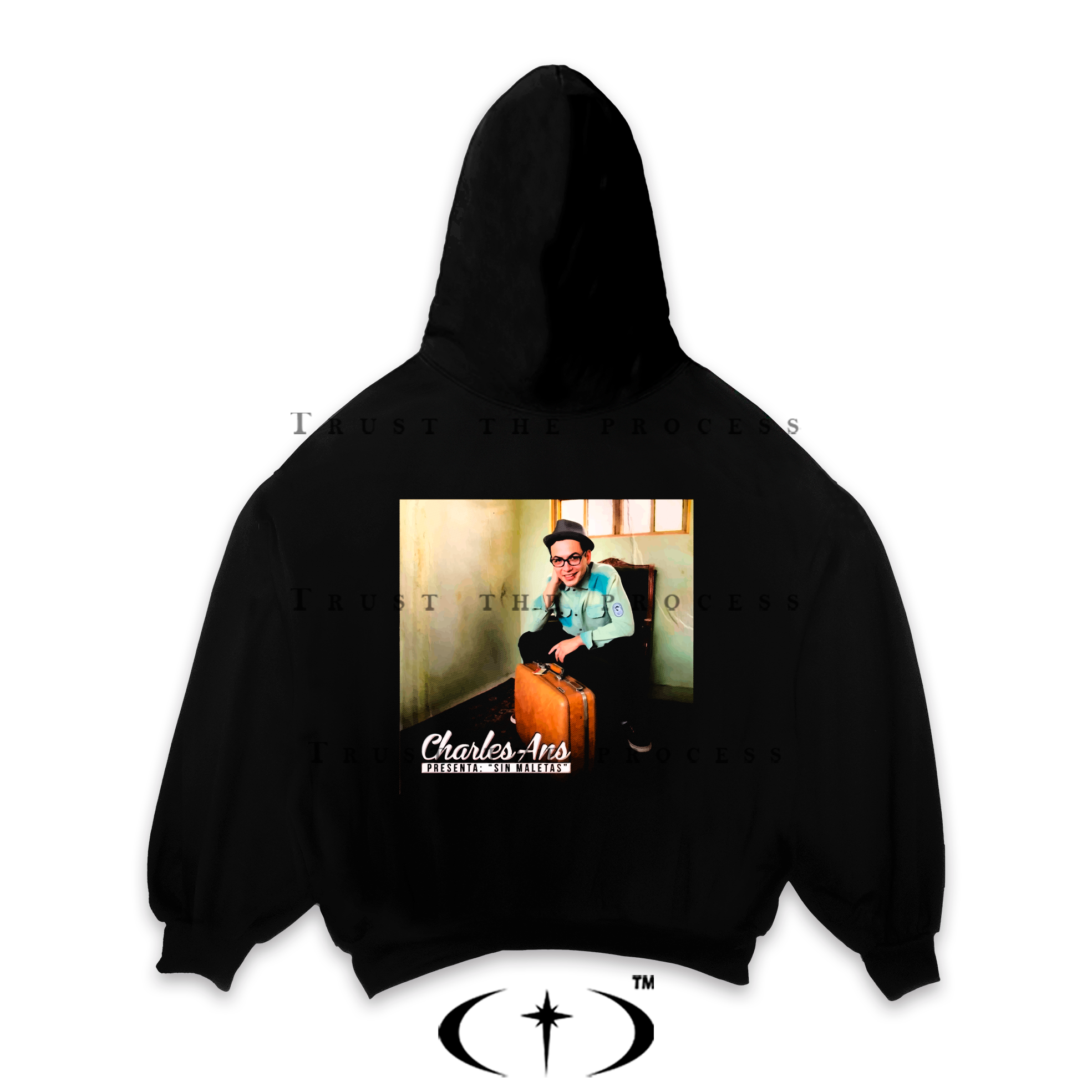 Sin Maletas Album Hoodie Oversized
