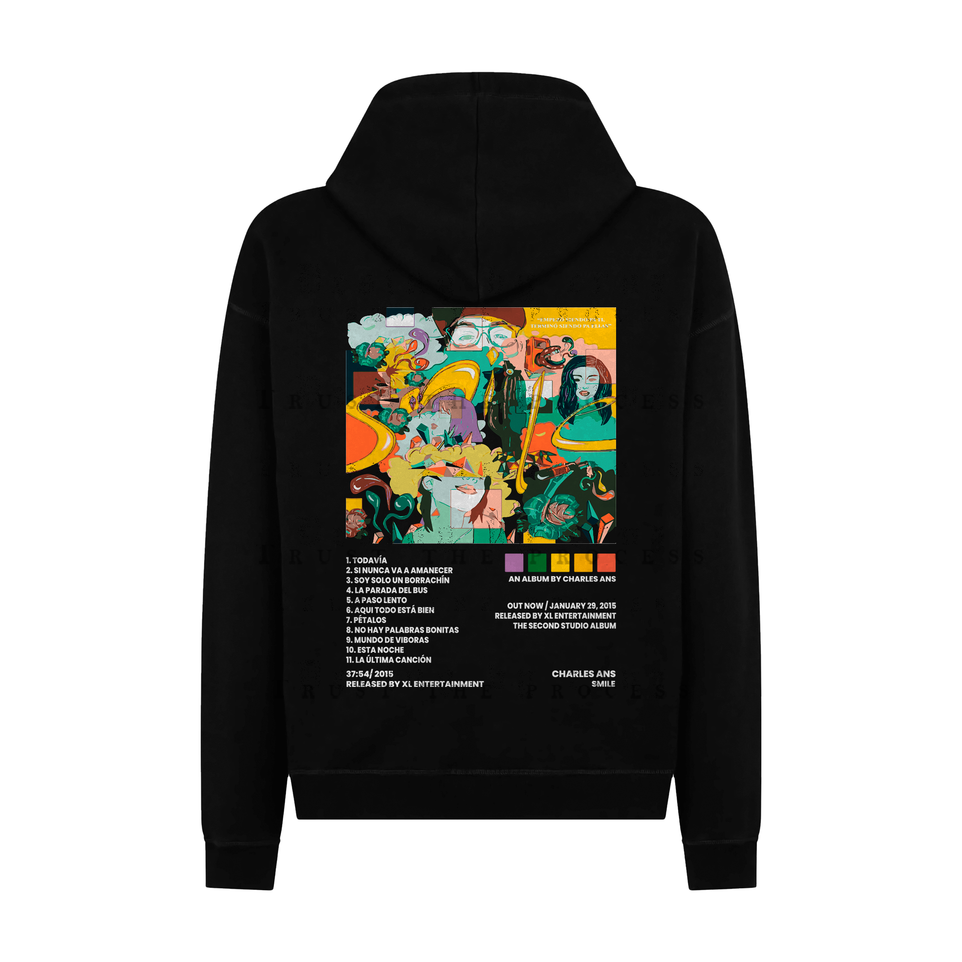 Smile Álbum Regular Fit Hoodie