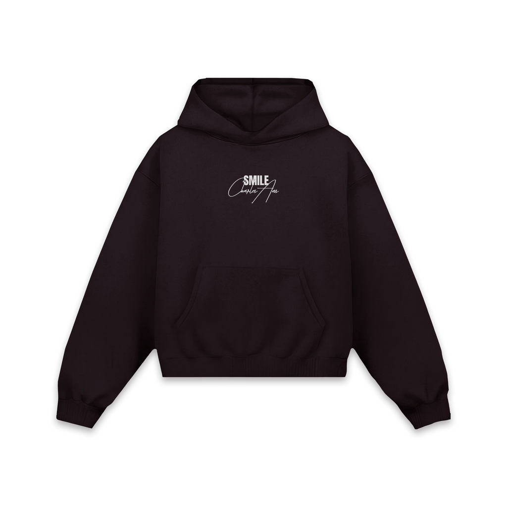 Mis ojos no podían ver Hoodie Wine Chocolate